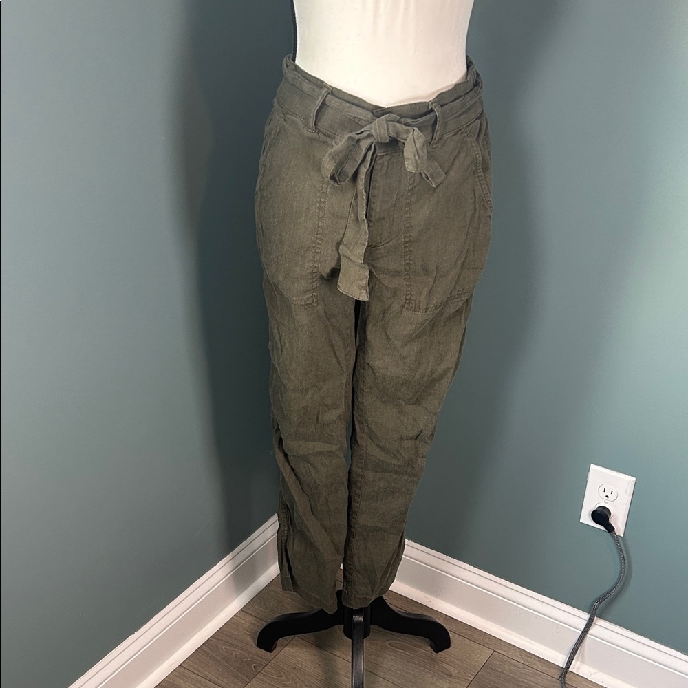 Lou & Grey Olive Straight Leg Pants